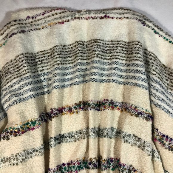 NEW Anthropologie Anthro Womens One Size Ivory Chunky Open Cardigan NWT $120 - Picture 8 of 12